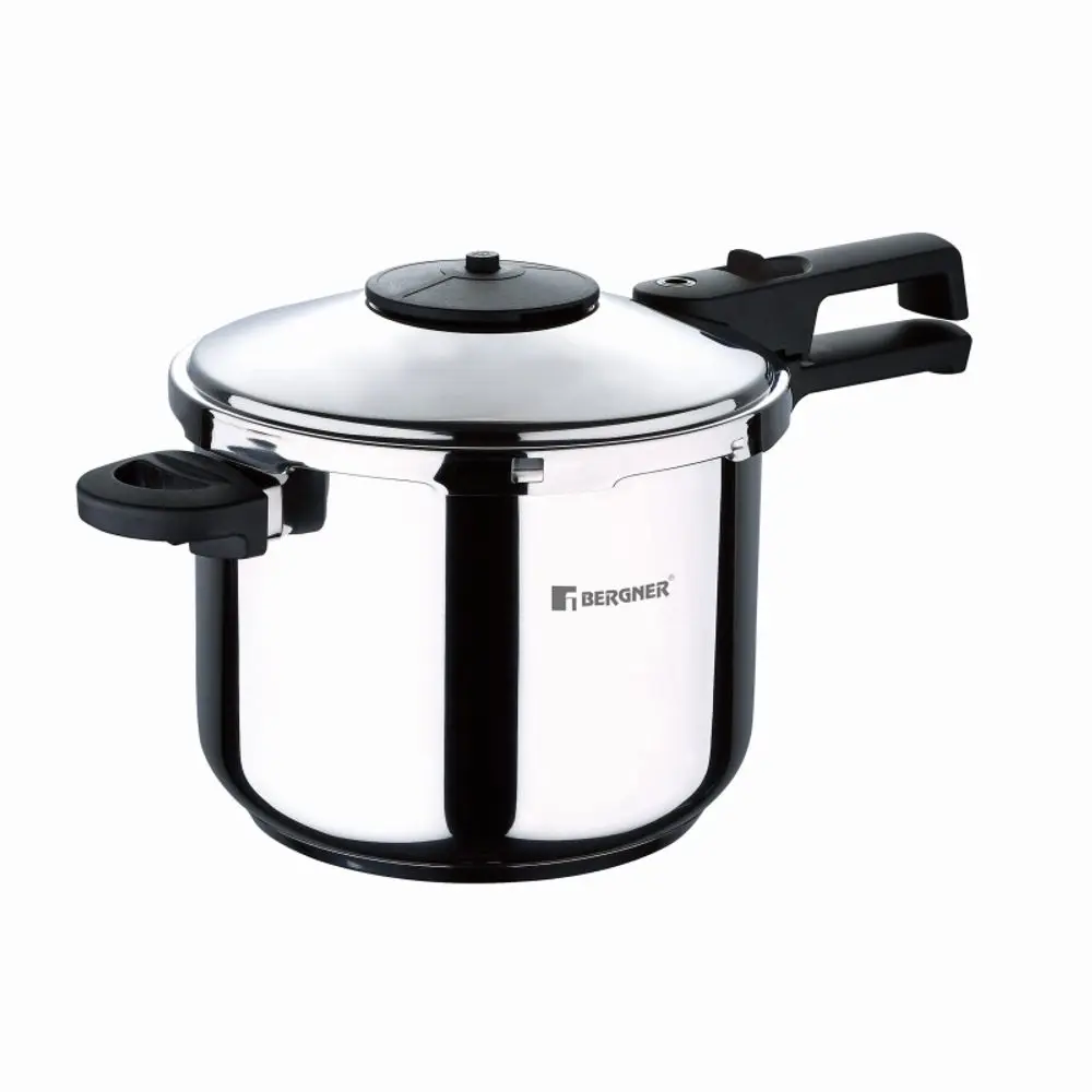 BERGNER Tlakový hrnec CRETA nerez 6 litrů, 22 cm BG-4448-MM