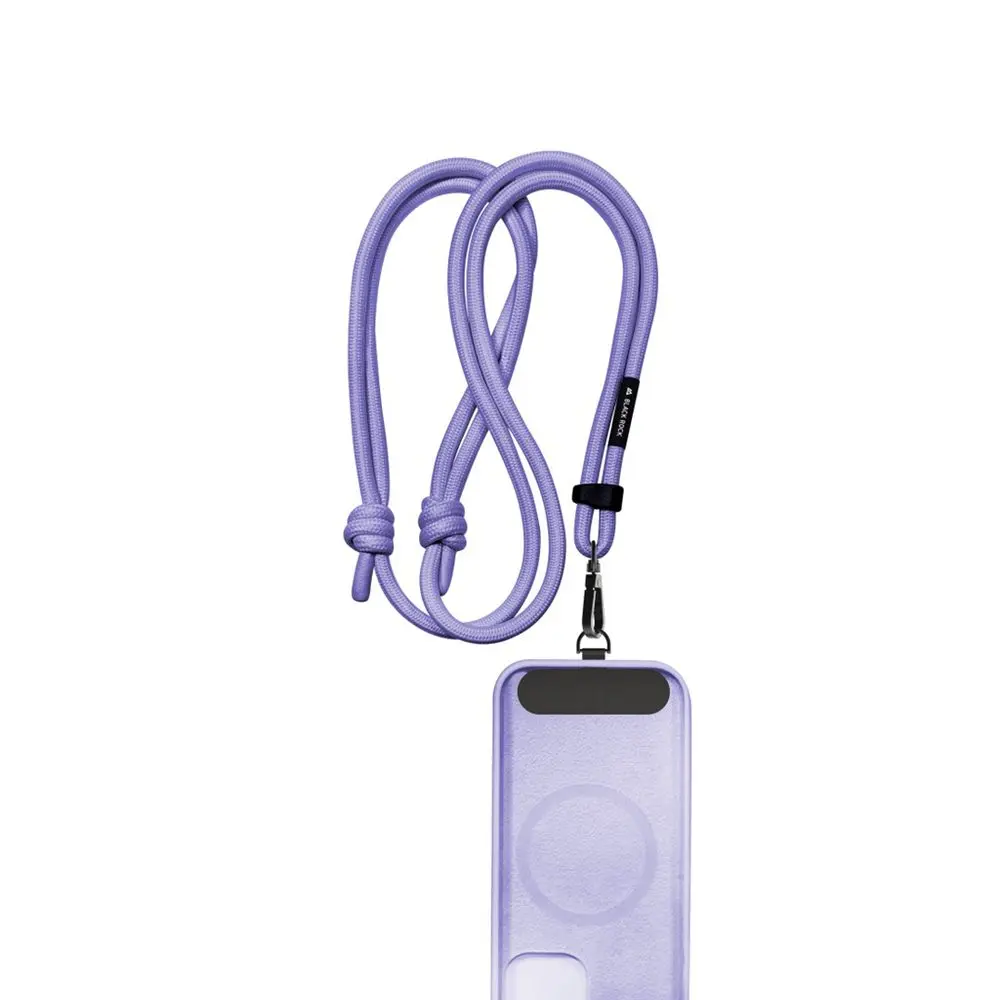 Black Rock Universal Lanyard, šňůrka na mobil, s karabinkou, 30-60 cm, fialová
