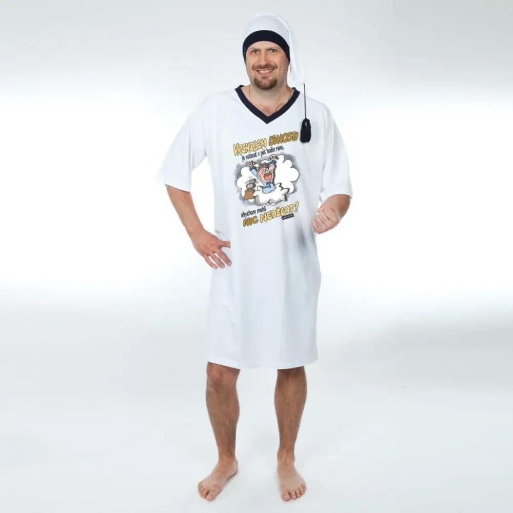 Noční košile - Vrcholem lenosti - L
