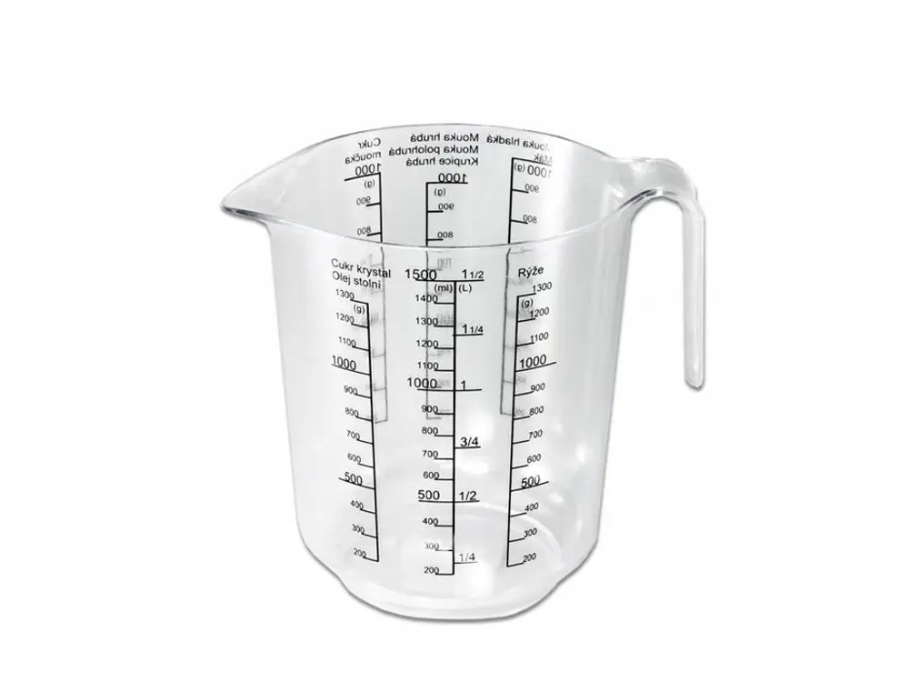PETRA PLAST - Odměrka 1,5l s potiskem plastová