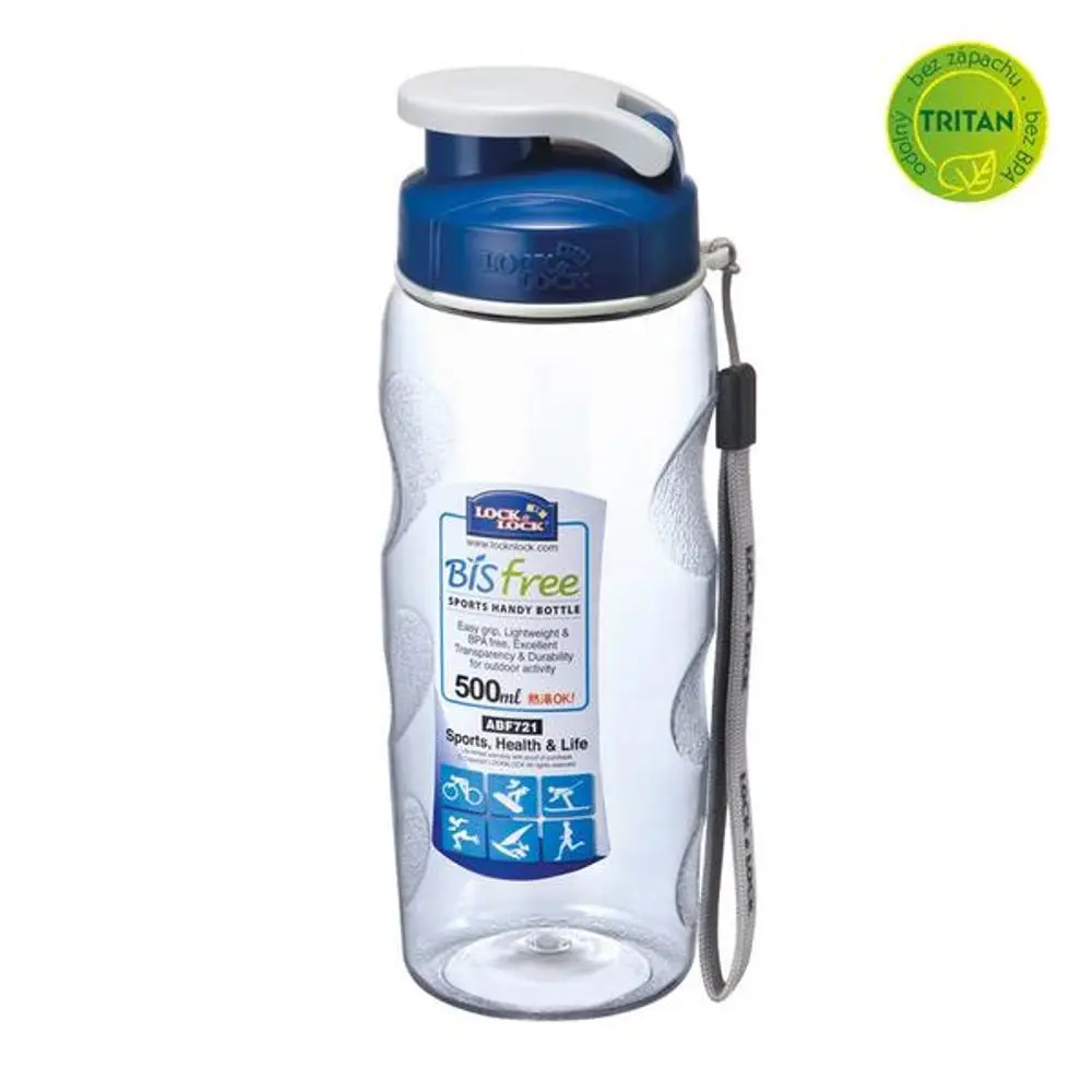 LOCKNLOCK Lahev na pití LOCK Bisfree 500ml modrá