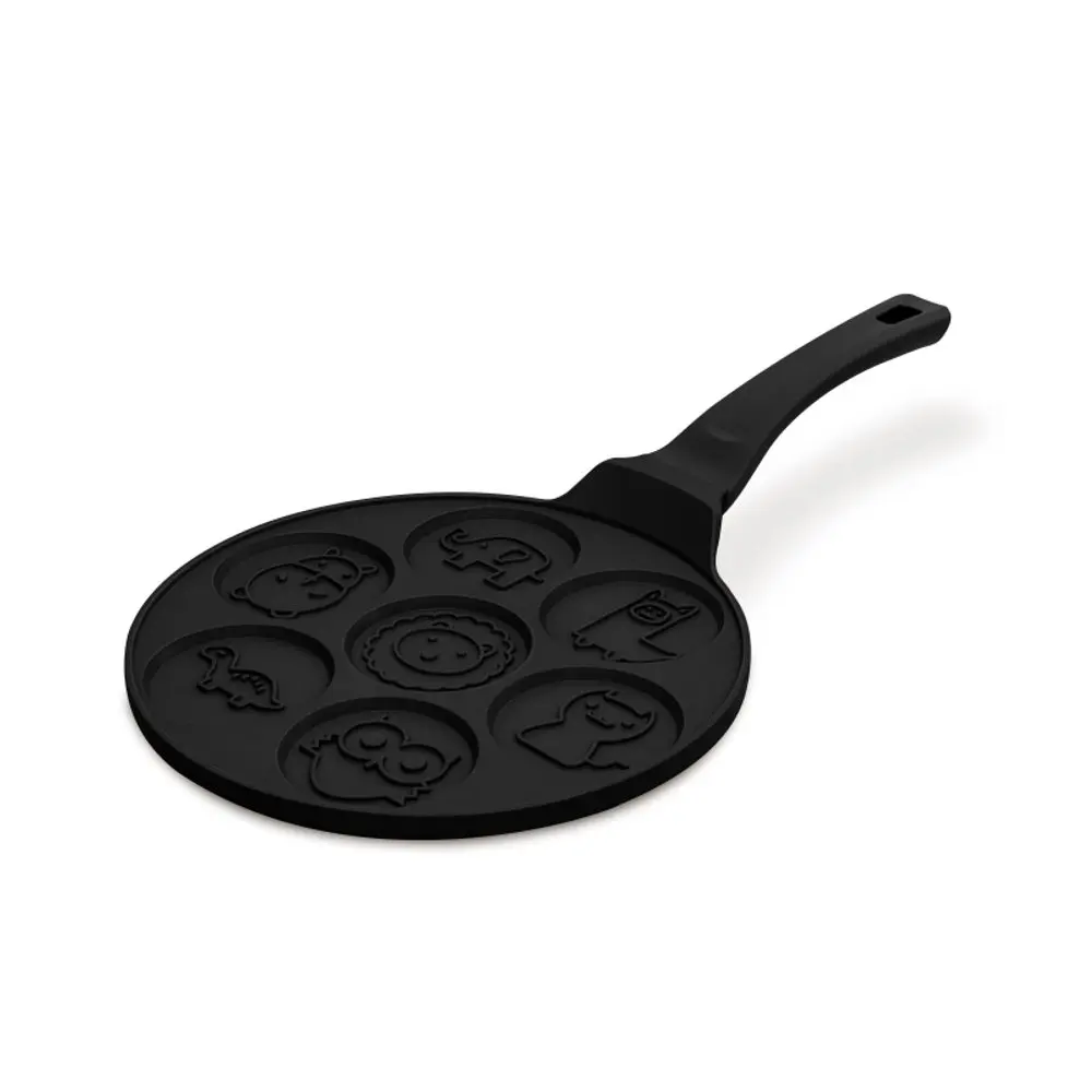 BERLINGERHAUS Lívanečník s titanovým povrchem zvířátka 26 cm Matte Black Collection BH-7799