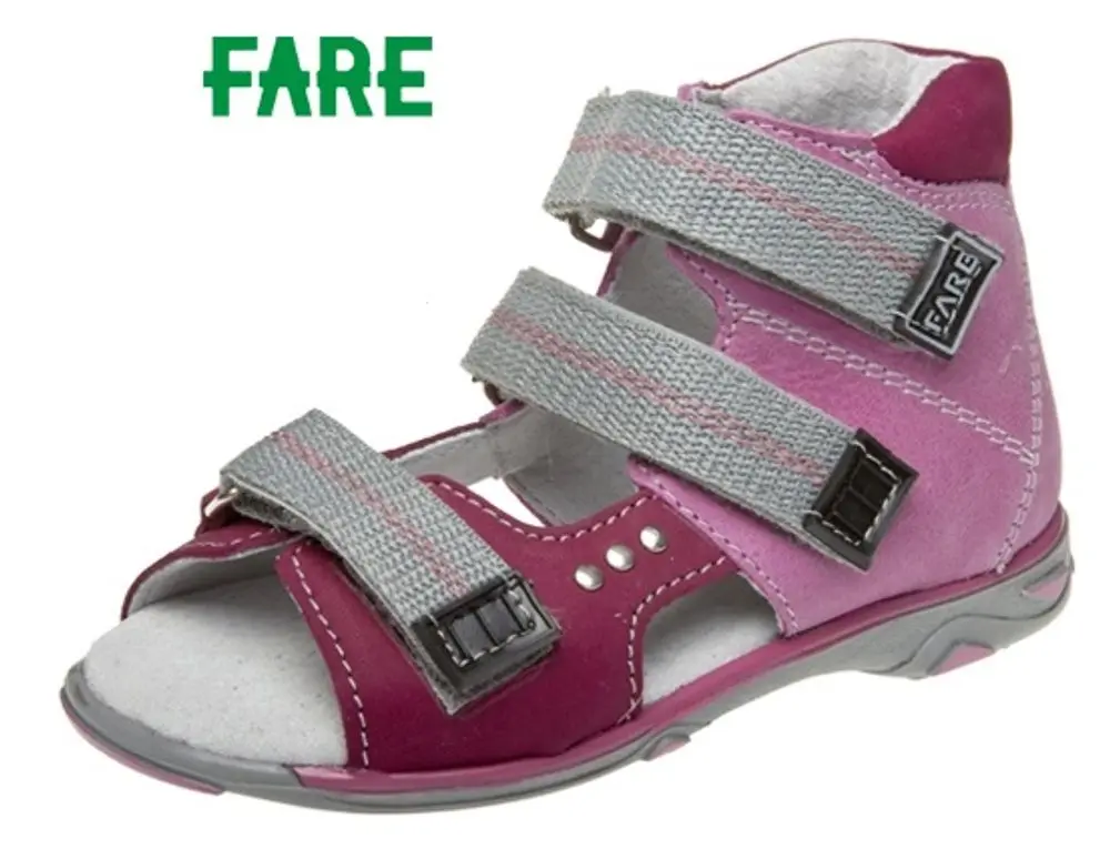 Dětská letní obuv Fare 760151 růžová