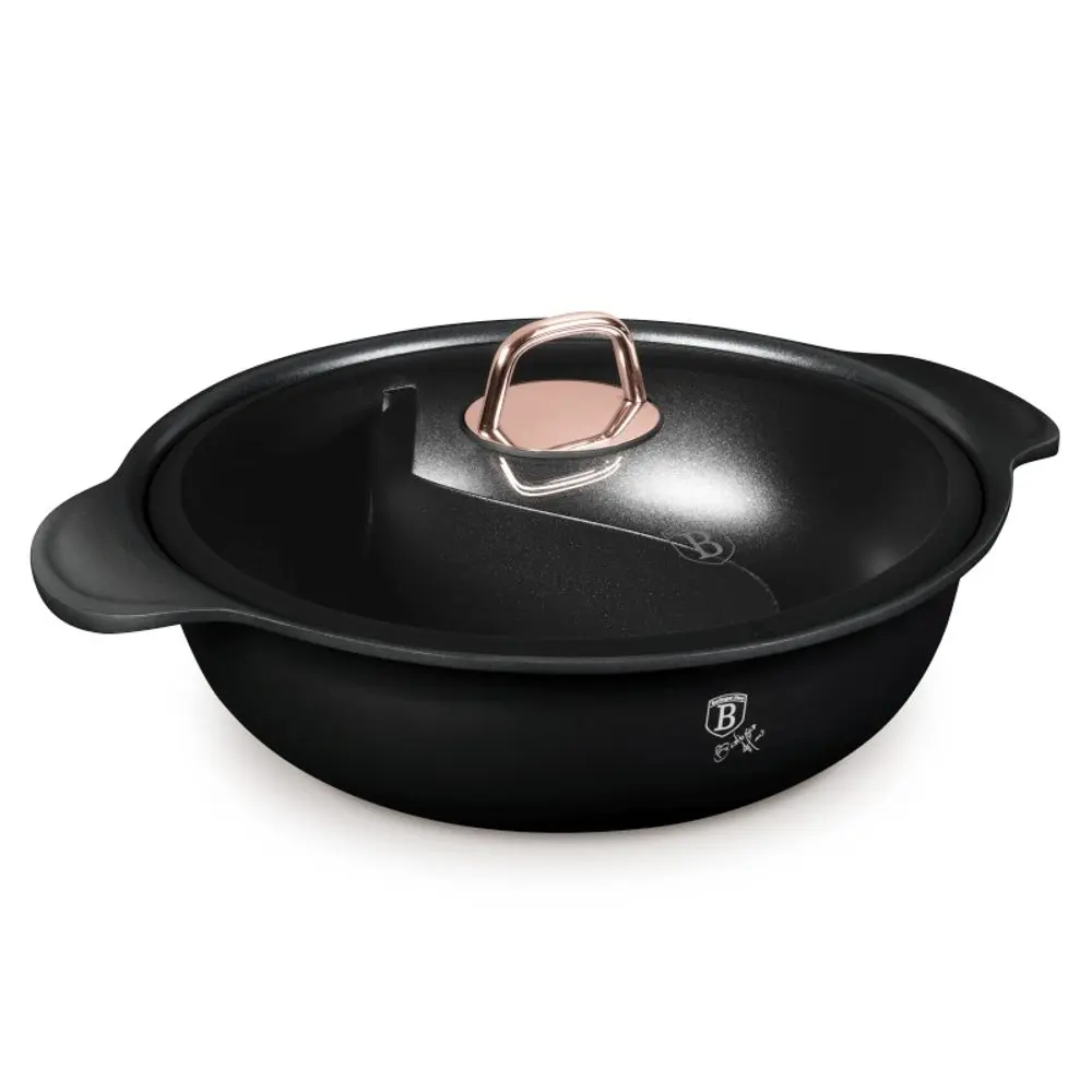 BERLINGERHAUS Hrnec na pečení s poklicí 30 cm Black Rose Collection BH-8627