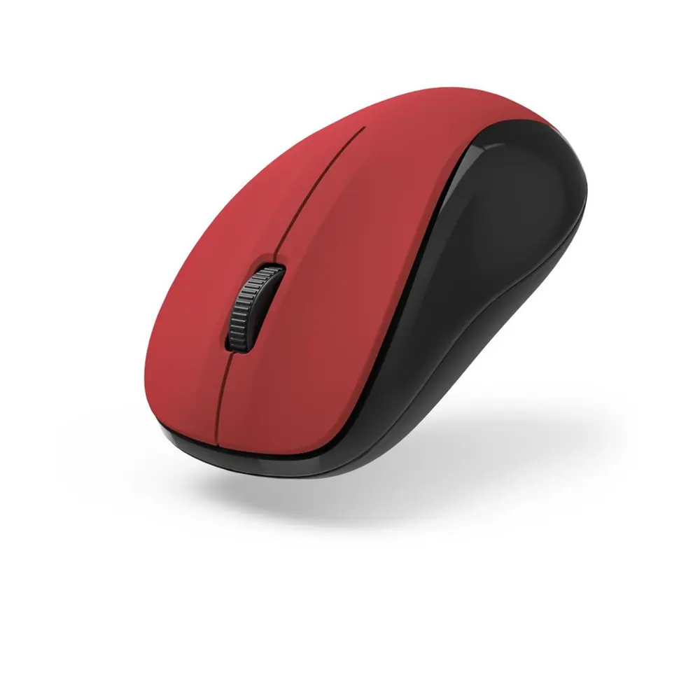 Hama bezdrátová optická myš MW-300 v2, tichá, červená