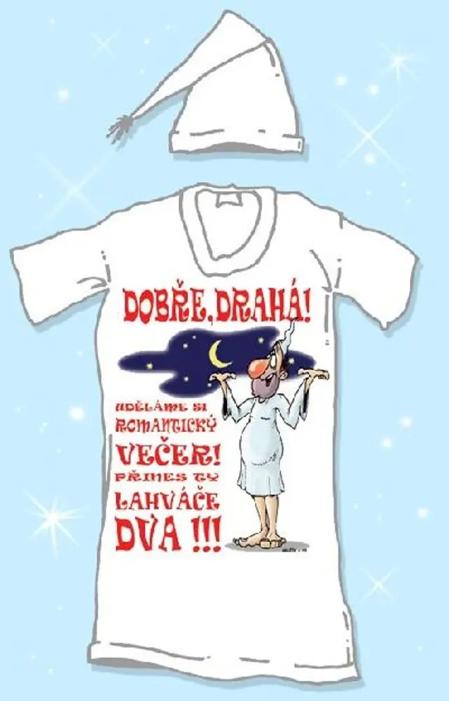 Noční košile - Dobře drahá, uděláme si... - XL