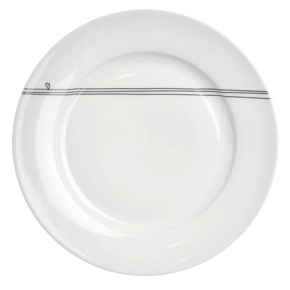 Mělký talíř SRDÍČKA pr. 27 cm