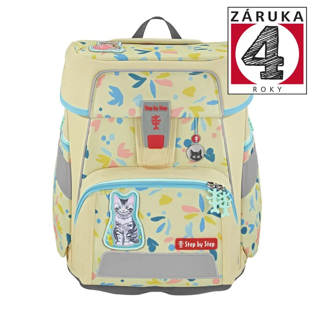 Školní aktovka Step by Step SPACE, Cat Lilly - 5 dílný set, AGR certifikát
