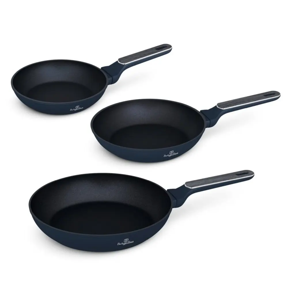 BERLINGERHAUS Sada pánví s titanovým povrchem 3 ks Deep Sea Collection BH-8379