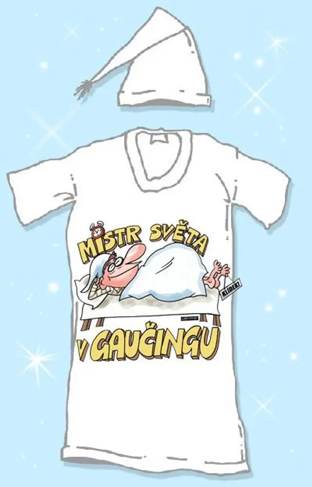 Noční košile - Mistr světa v gaučingu - XL