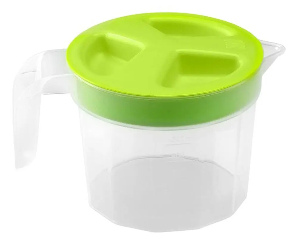 heidrun ODMĚRKA S VÍKEM 0,5 L, PLAST, 12,5X10 CM_hamashop