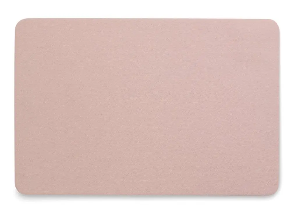 KELA Prostírání KIMARA 45x30 cm imitace kůže růžová KL-12312