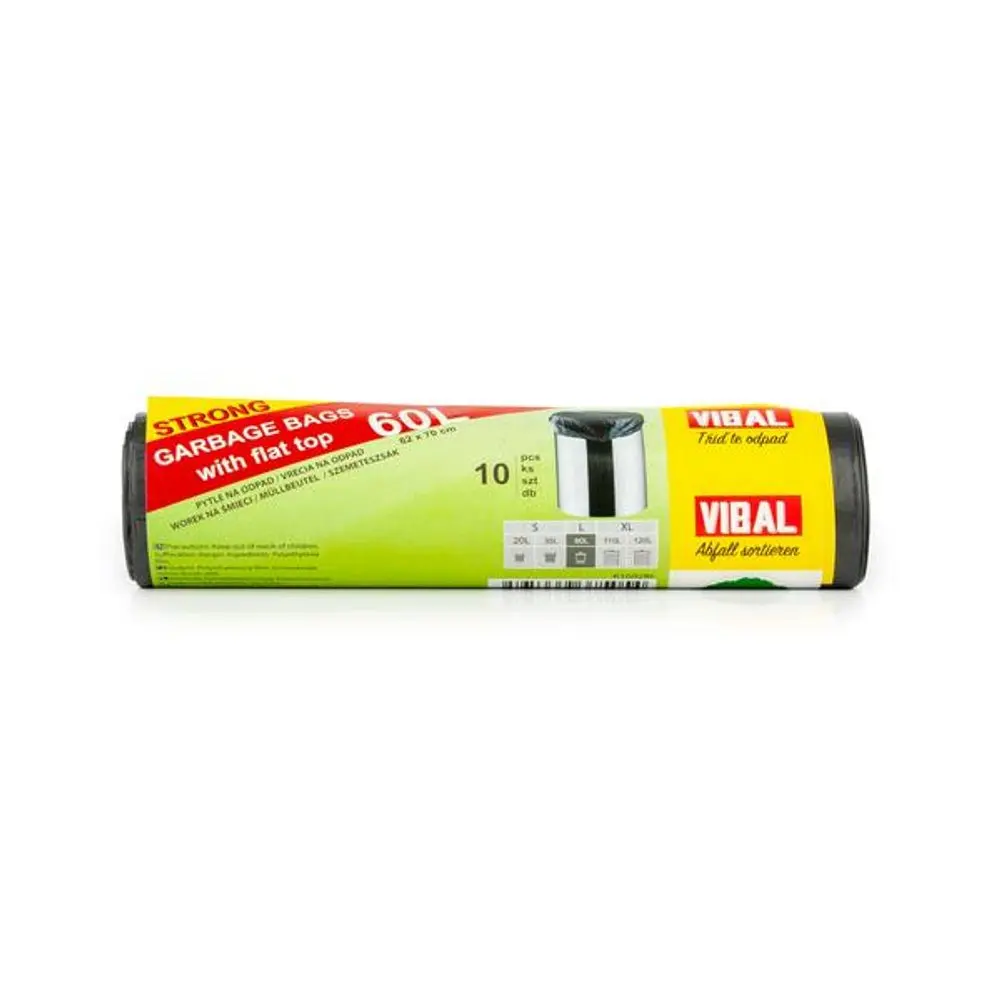 Nezařazeno SÁČEK DO KOŠE HDPE 60L/10KS,60X70CM,110G,13MIKR.,Č_hamashop