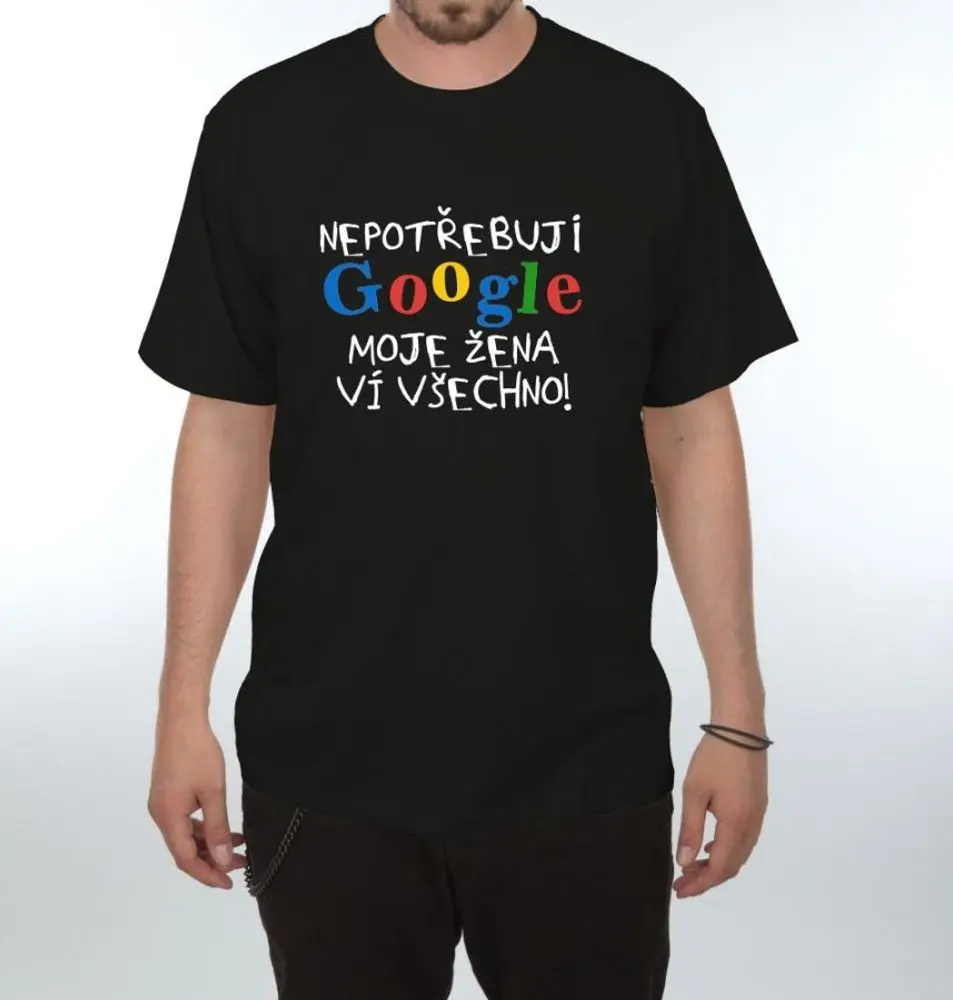 Tričko - Google - XXXL černá