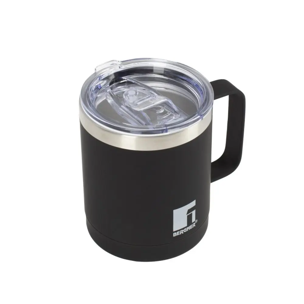 BERGNER Termohrnek 350 ml nerez černá BG-37788-BK
