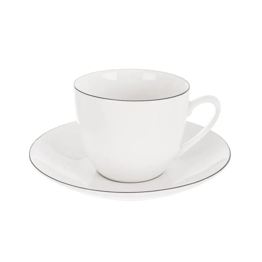 Hrnek s podšálkem Decora cappuccino 0,21 l 2 ks