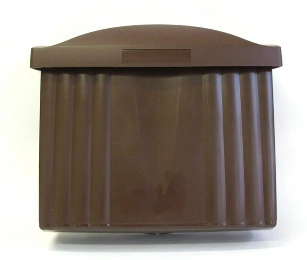 schránka NOVÁ HNĚDÁ poštovní 400x320x153mm AD