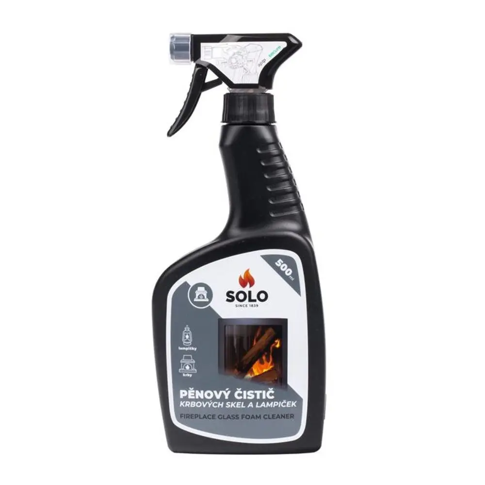 Pěnový čistič skla a lamp 500 ml