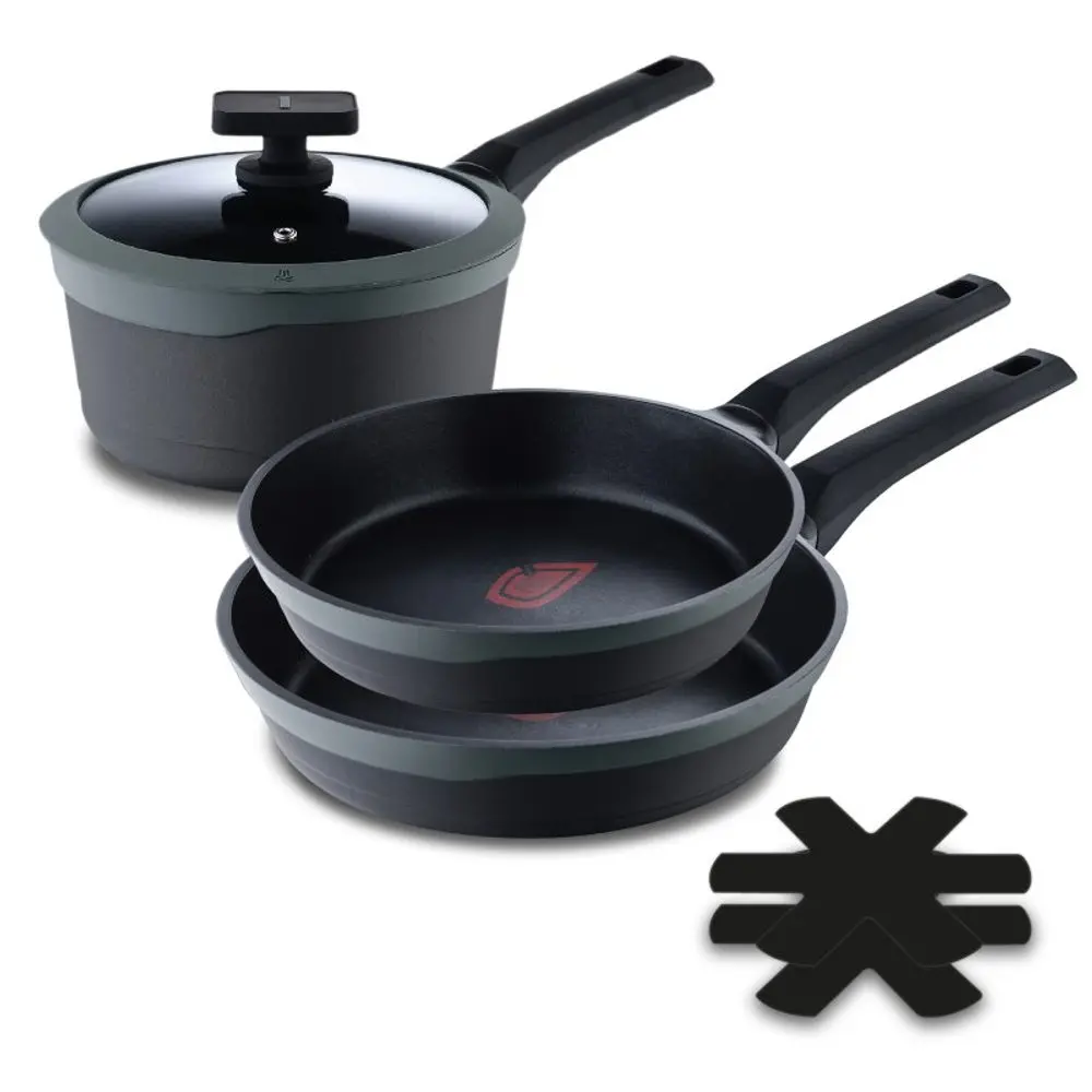 MASTERPRO Sada nádobí s nepřilnavým povrchem 3 ks BGKIT-0107