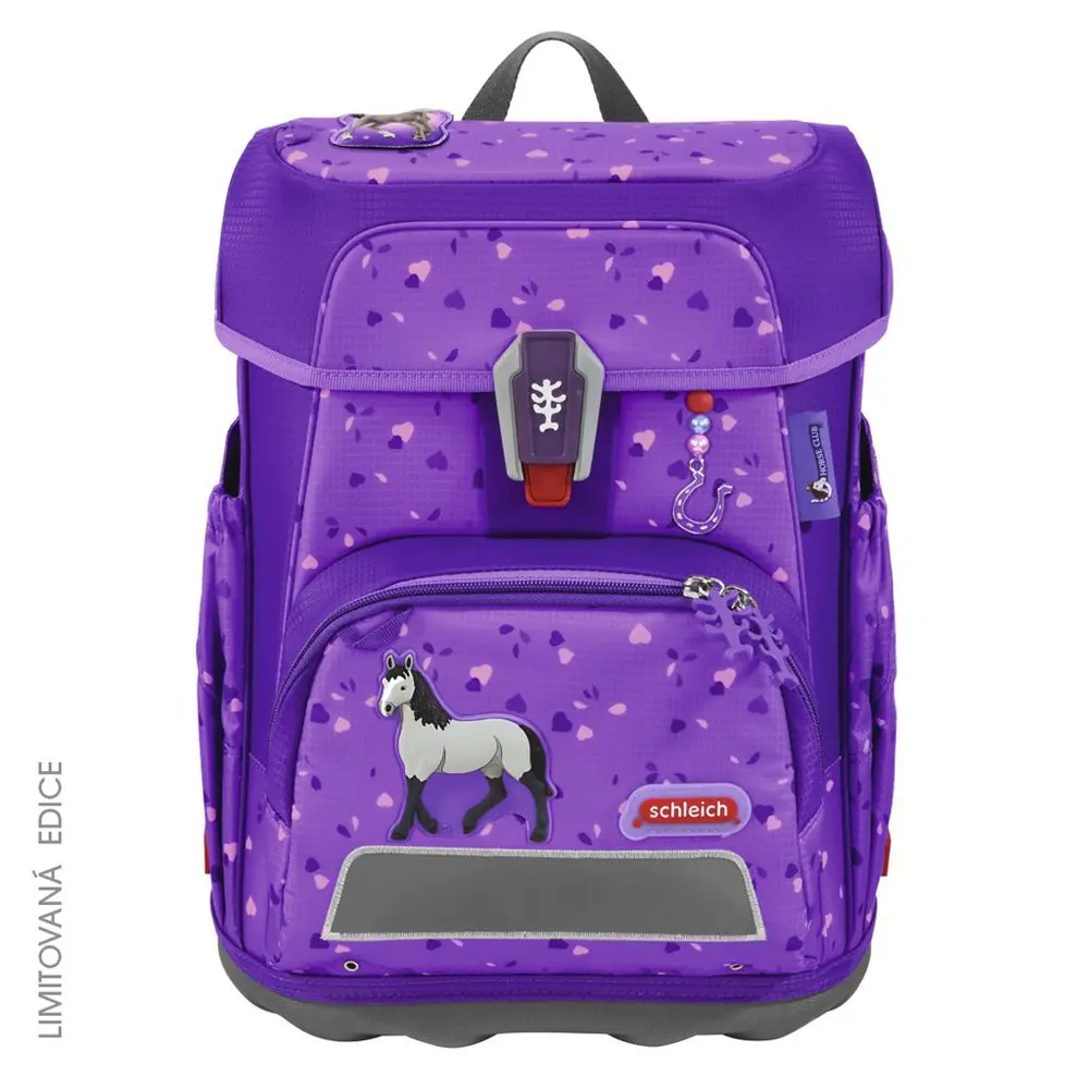 Školní aktovka CLOUD schleich, Horse Club, Horse - 5 dílný set, AGR certifikát