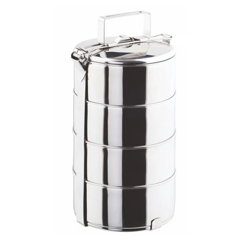 TORO Jídlonosič TORO, čtyři patra, objem 4x1,25 l, průměr 16 cm_hamashop