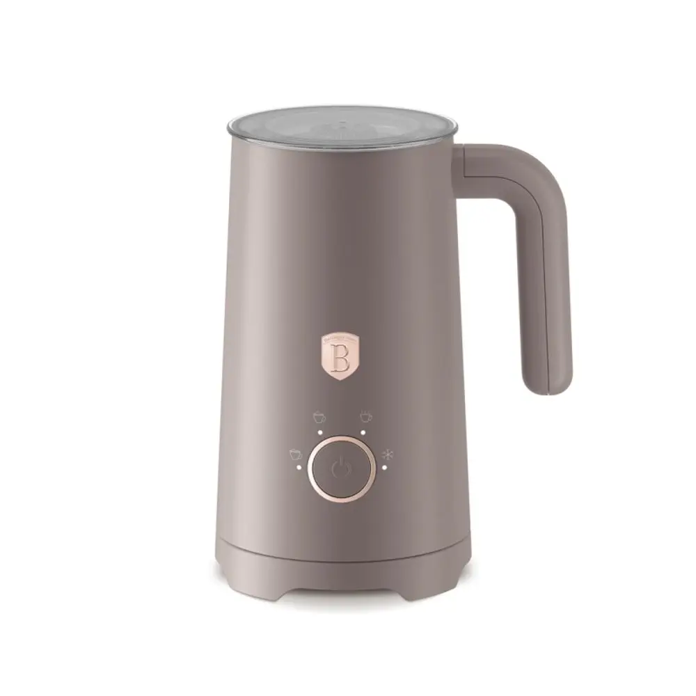 BERLINGERHAUS Napěňovač mléka elektrický 4 v 1 Taupe Collection BH-9792