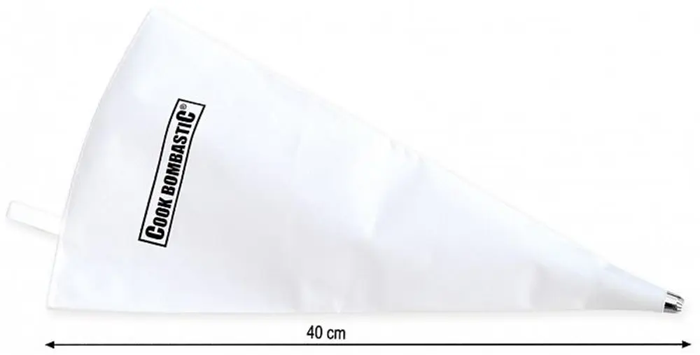 sáček 40cm COOK BOMBASTIC, zdob., plátno