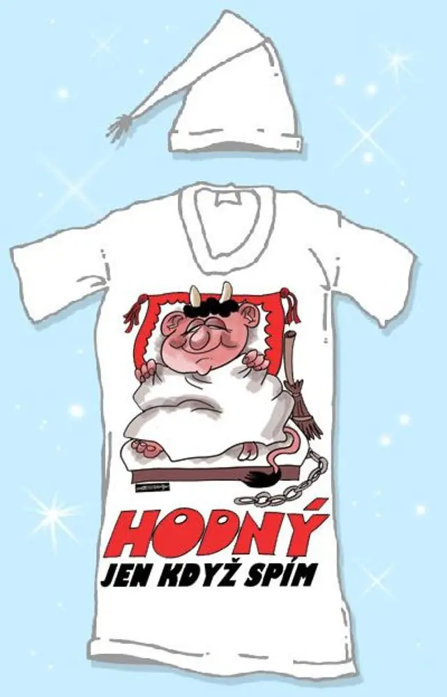 Noční košile - Hodný jen když spím - 3XL