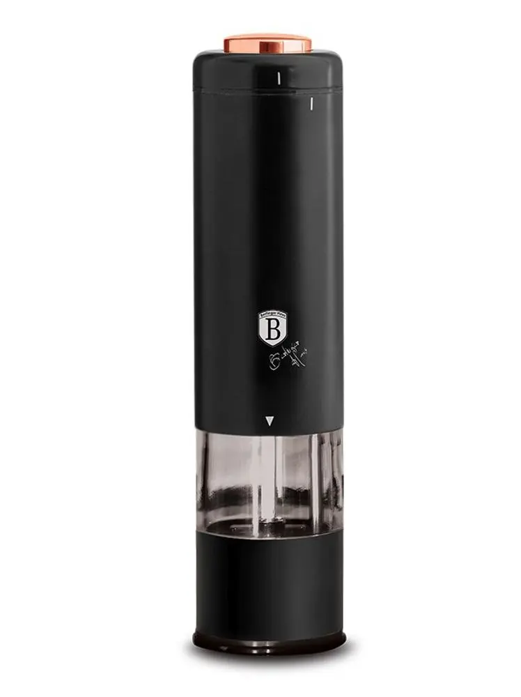 BERLINGERHAUS Mlýnek na pepř a sůl elektrický Black Rose Collection BH-9287