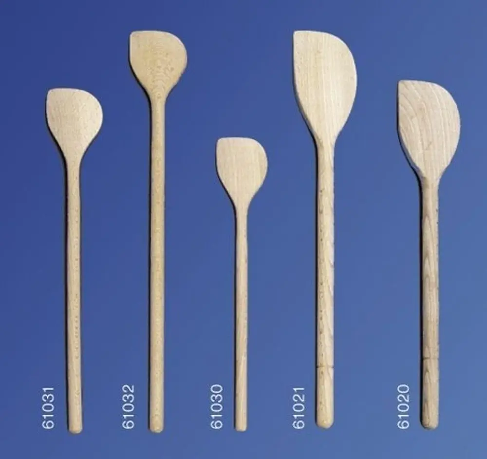 DŘEVOTVAR - Vařečka oválná s rohem 35cm dřevěná