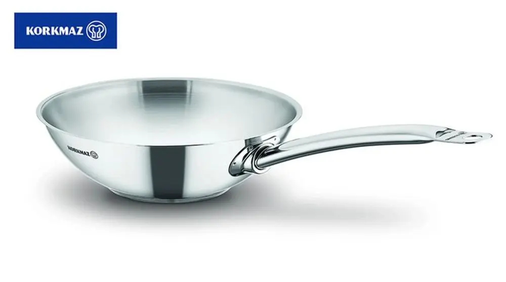 pánev d28cm WOK, 3,5L, v. 8,5cm, indukce, NR