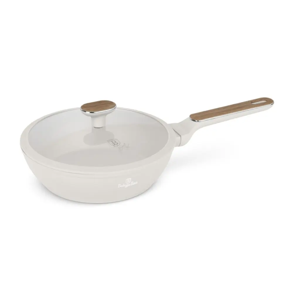 BERLINGERHAUS Pánev s poklicí s titanovým povrchem 24 cm Sahara Nordic Collection BH-8314