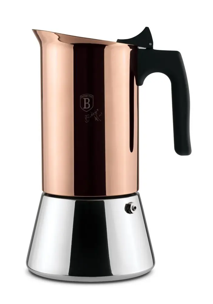 BERLINGERHAUS Konvice na espresso 9 šálků Rosegold Metallic Line BH-8550