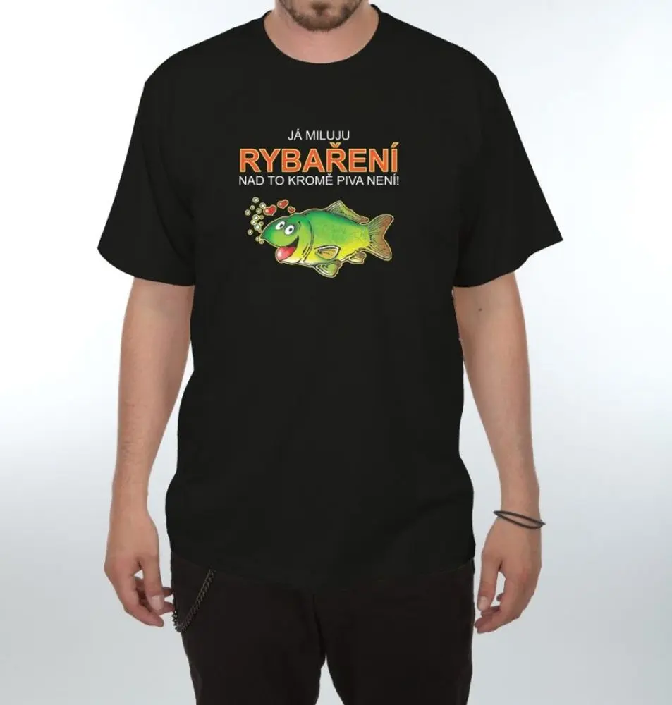 Já miluju rybaření - XL tm. zelená