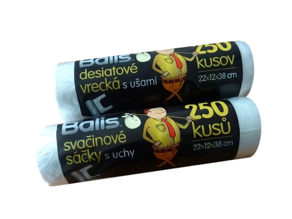 PROHOME - Sáčky svačinové s uchy 3kg / 250ks
