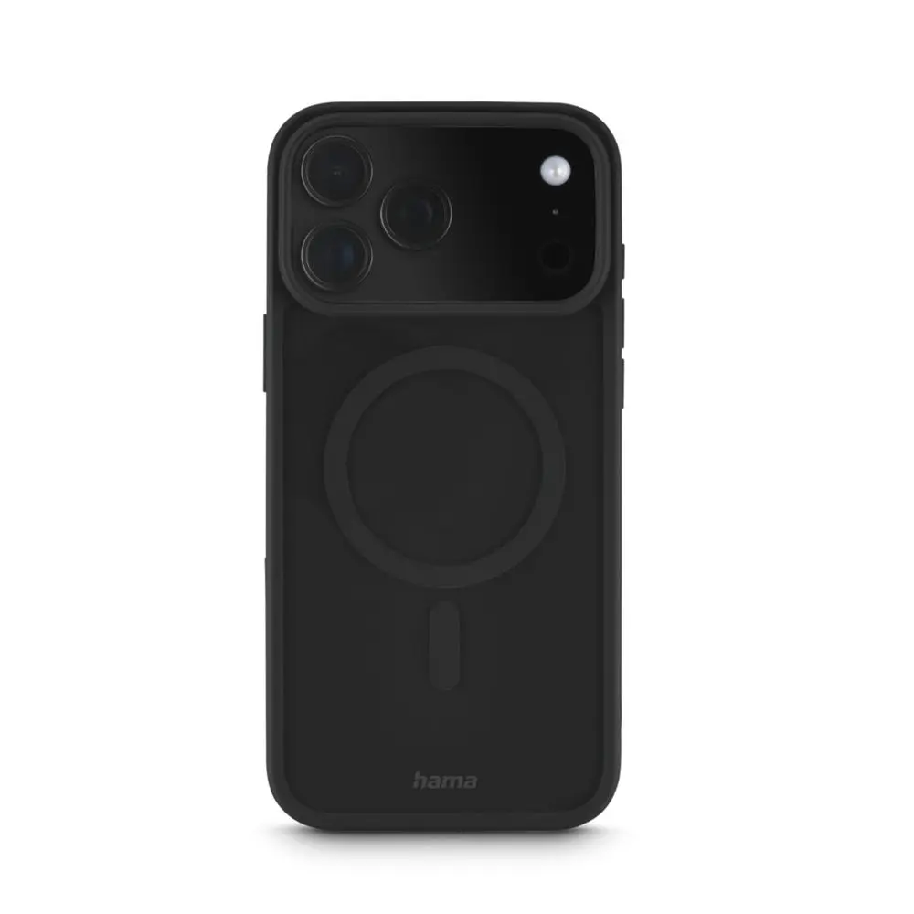 Hama Frame Protect, kryt pro Apple iPhone 17 Pro Max, magnetický, průhledný/černý