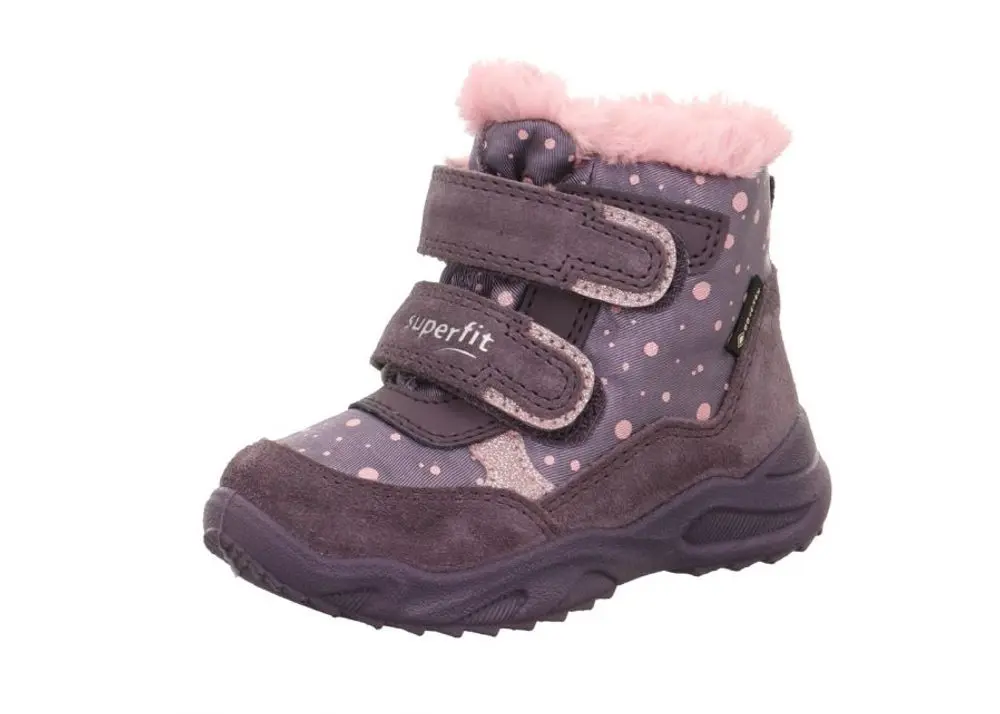 Superfit dětská zimní obuv 1-009226-8510 GLACIER LILA/ROSA - 22