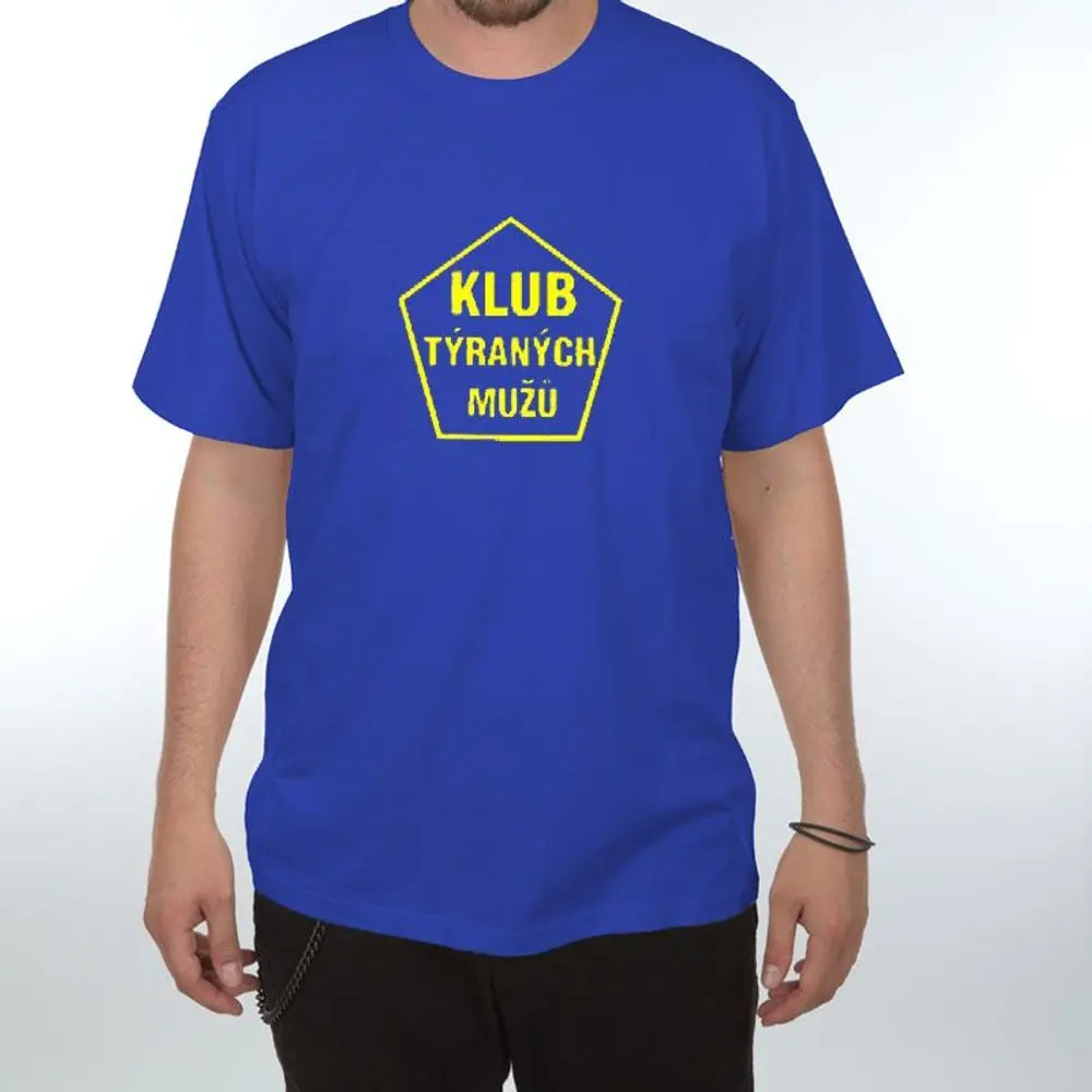 Klub týraných mužů - XL královsky modrá