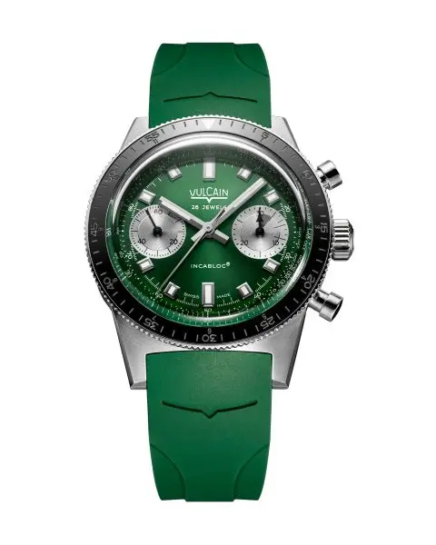 Vulcain Skindiver Chronograph Green -