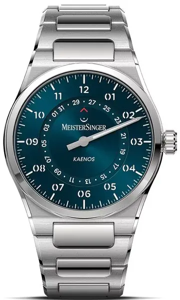 MeisterSinger Kaenos Open Date Sunburst Petrol KSOD939