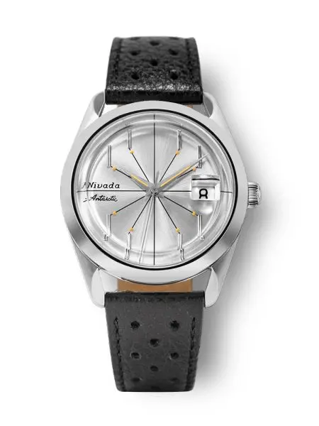 Nivada Grenchen Antarctic Spider - Black Racing Strap