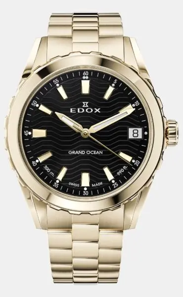 EDOX Grand Ocean Date - Ladies 53103-37JM-NID