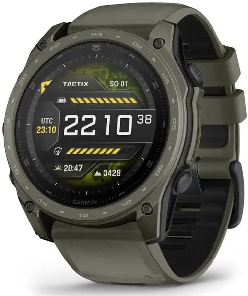 Garmin Tactix® 8 – 51 mm, AMOLED Cerakote® Applied Ballistics Ultralight™ Olive Drab Cerakote® 010-04553-11
