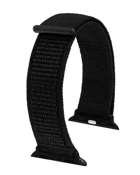 Řemínek Hirsch Vocem pro Apple Watch - černý -