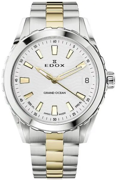 EDOX Grand Ocean Date - Ladies 53103-357JM-AID