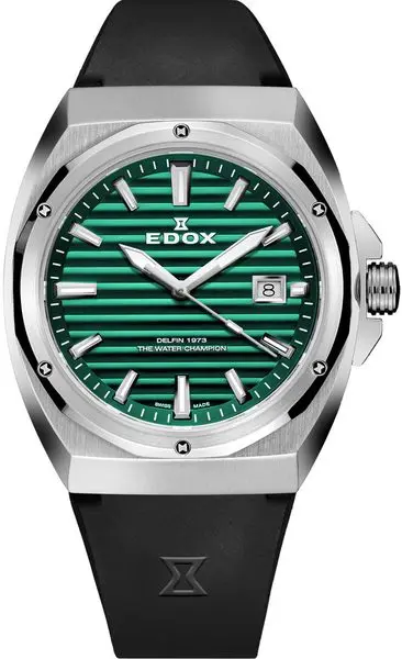 EDOX Delfin The Original 1973 Date - Gents 53032-3CA-VIN