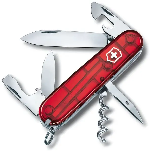 Nůž Victorinox Spartan Red Transparent 1.3603.T