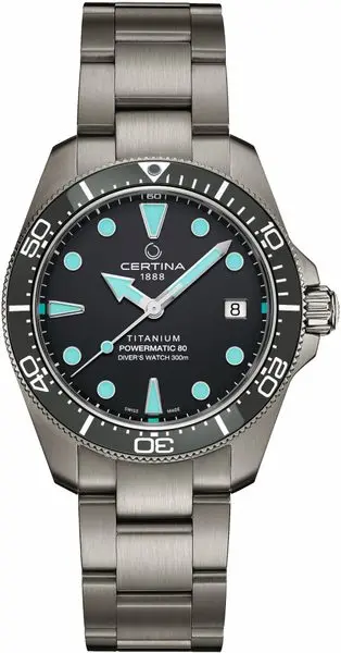 Certina DS Action Diver Powermatic 80 Titanium C048.807.44.081.00