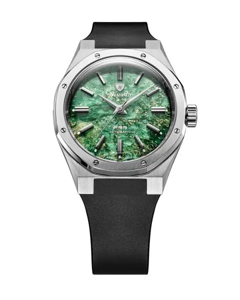 Nivada Grenchen F77 SST Green Aventurine MK2 - 38 mm -