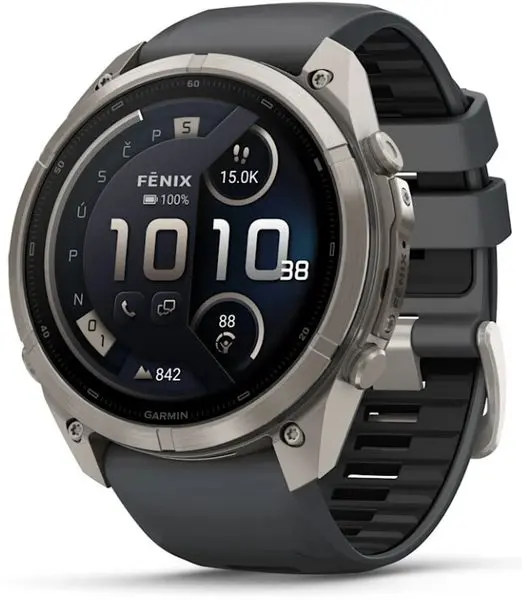 Garmin Fenix® 9 Pro inReach - 51 mm, Titanium Graphite/Black 010-04337-21